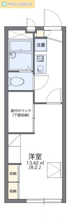 レオパレスアース２１の物件間取画像